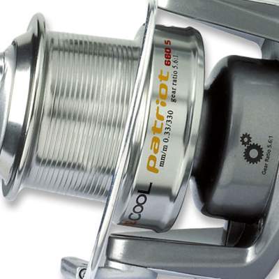 Zebco Cool Patriot 660 S 190m/ 0,33mm - 4,9:1 - 510g