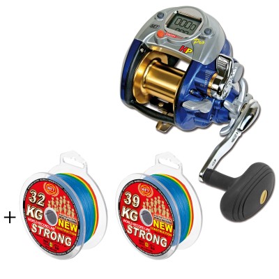 WFT Elektro Multirolle Electra 700 PR HP inkl. 2 x KG Schnur 360m/ 0,25mm - 3,60:1 - 710g