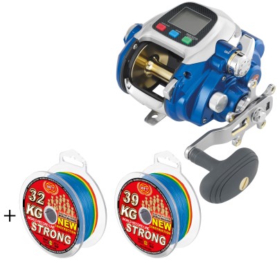 WFT Elektro Multirolle Electra Super Comfort 700PR HP inkl. 2 x KG Schnur 360m/ 0,25mm - 3,50:1 - 810g