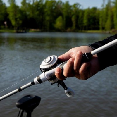 ABU Garcia Max PRO Low Profile Reel (Left Hand) - Baitcastrolle