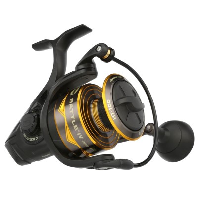 Penn Battle® IV Spinning Reel - Spinnrolle 6000 HS- 335m/ 0,38mm - 6,2:1 - 590g