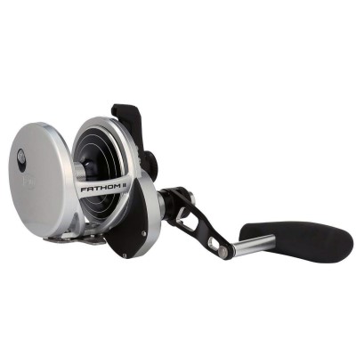 Penn Fathom™ II Lever Drag 2 Speed - Multirolle 30 LH - 370m/ 0,49mm - 5,5:1 - 575g