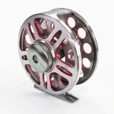 X-Version Fly Fliegenrolle Flyguide 61 #6 titan/pink