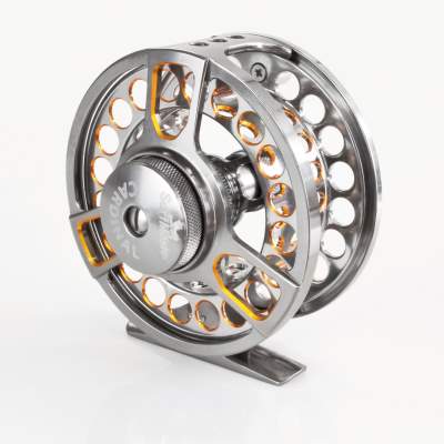 X-Version Fly Fliegenrolle Flyguide 65 #6 titan/gold,