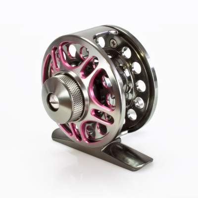 X-Version Fly Fliegenrolle Flyguide 74 #1 titan/pink,