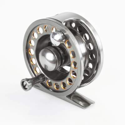 X-Version Fly Fliegenrolle Flyguide 88 #3 titan/gold