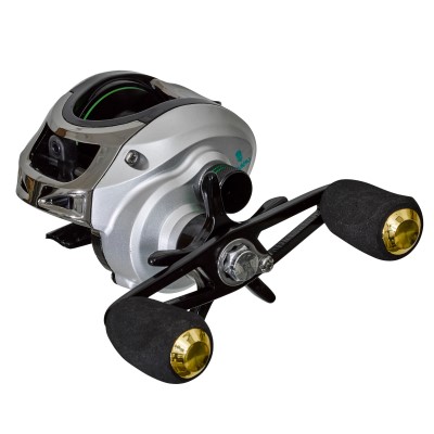 Gunki Powergame BC 200 - Baitcastrolle 170m/ 0,28mm - 6,3:1 - 211g