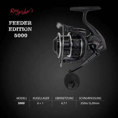 Roy Fishers Feeder Edition 5000 350m/ 0,20mm - 4,7:1