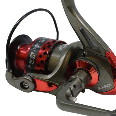 Meeres-Spinnrolle SGH 6000 165m/ 0,40mm - 4,5:1