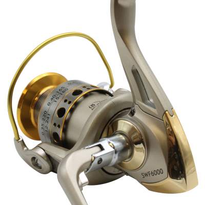 Meeres-Spinnrolle SWF 6000 220m/ 0,35mm - 4,5:1