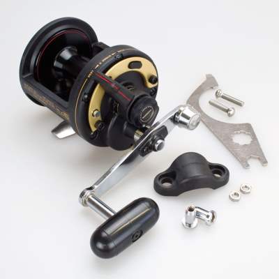 Shimano TLD 15 Multirolle mit Schiebebremse 410m/ 20mm - 4,00:1 - 527g