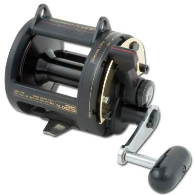 Shimano TLD 25 Multirolle mit Schiebebremse 550m/ 30mm - 3,60:1 - 695g