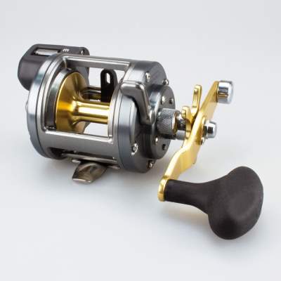 Shimano Tekota 500 LCM Line Counter Multirolle (Zählwerk in Meter), 400m/ 0,35mm - 4,20:1 - 460g