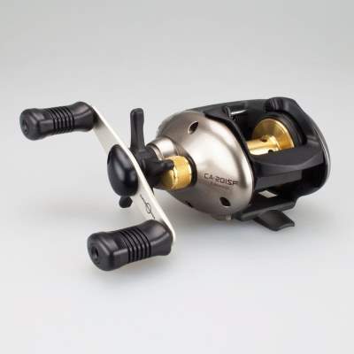 Shimano Castaic 201 SF Baitcaster Multirolle Linkshand, 6,20:1