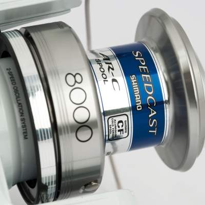 Shimano Speedcast XS-A 8000 Weitwurfrolle, 270m/ 0,45mm - 4,60:1 - 705g