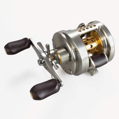 Shimano Calcutta TE 201 DC LH Round Profile Baitcast Multirolle Linkshand 150m/ 0,28mm - 5,0:1 - 280g