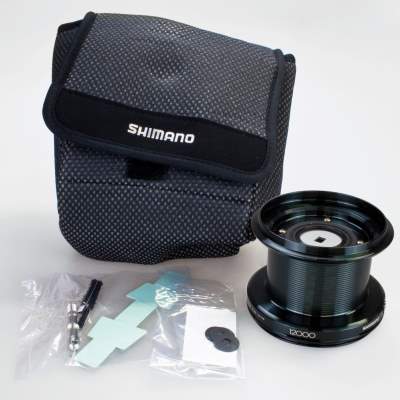 Shimano Aero Technium 12000 XTB MGS Weitwurfrolle mit Baitrunner Freilauf System, 350m/ 0,40mm - 4,30:1 - 500g