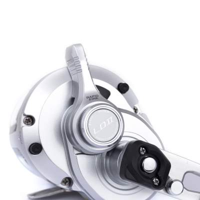 Shimano Speedmaster 12LD II Rechtshand-Multirolle Zweigang - 320m/0,32mm - 5,7:/3,1:1 - 740g