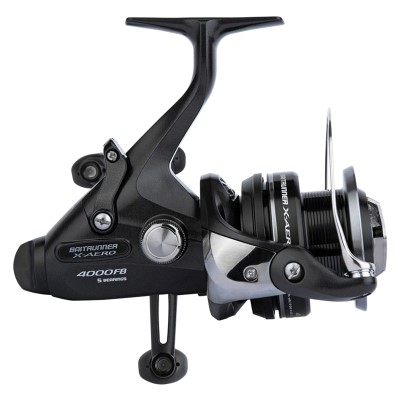 Shimano Baitrunner X-Aero Freilaufrolle 4000 FB - 260m/0,25mm - 4,8:1 - 420g