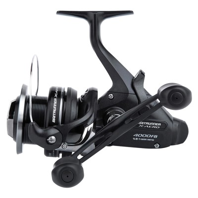 Shimano Baitrunner X-Aero Freilaufrolle 4000 FB - 260m/0,25mm - 4,8:1 - 420g