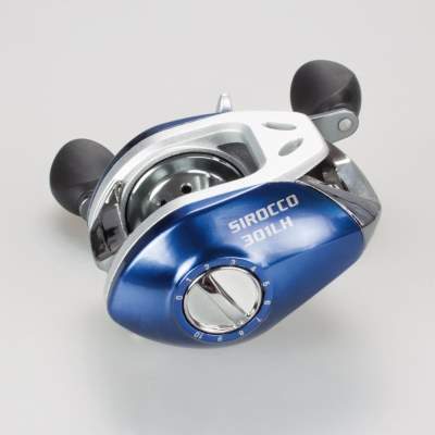 Sirocco 301 LH Linkshand Baitcast Multirolle 90m/ 0,32mm - 6,3:1 - 204g