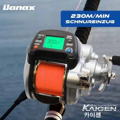 Banax Kaigen 500 TM Twin Elektro Rolle, 480m/ 0,25mm - 3,20:1 - 885g