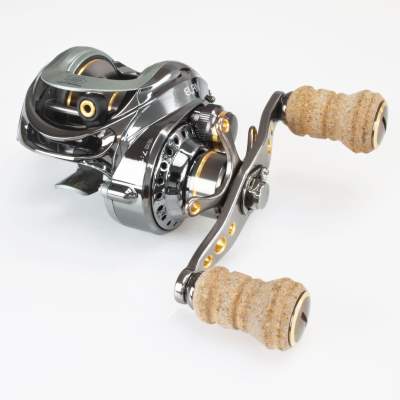 Banax Elan Vertikal & Cast Low Profile Cork Edition Baitcast Multirolle Linkshand, Banax Elan Low Profile Cork Edition Baitcast Multirolle Linkshand