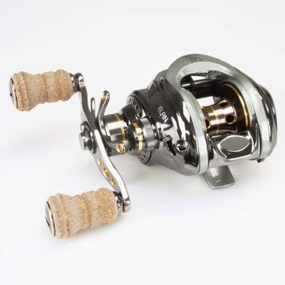 Banax Elan Vertikal & Cast Low Profile Cork Edition Baitcast Multirolle Linkshand, Banax Elan Low Profile Cork Edition Baitcast Multirolle Linkshand