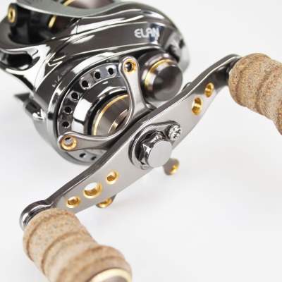 Banax Elan Vertikal & Cast Low Profile Cork Edition Baitcast Multirolle Linkshand, Banax Elan Low Profile Cork Edition Baitcast Multirolle Linkshand