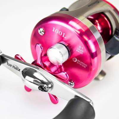 Banax Starion 100 L Jerkbait Round Profile Multirolle Linkshand,