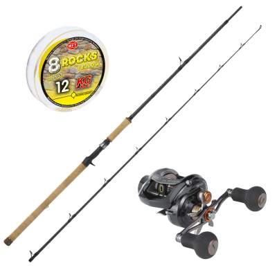 WFT Bait Cast Combo III, 2,60m - 0-240g - 2tlg