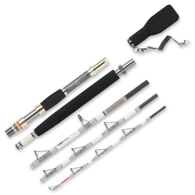 WFT Mission Red 2,10m - 500-2000g - Meeresrute 5tlg - 590g - Reiserute