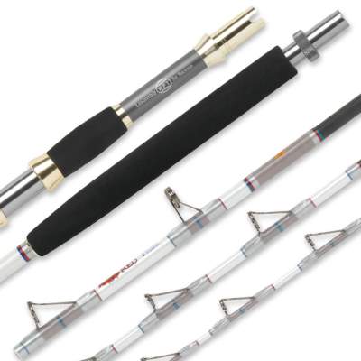 WFT Mission Red 2,10m - 500-2000g - Meeresrute 5tlg - 590g - Reiserute