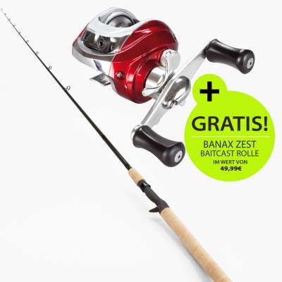 G-LOOMIS GL2 SAR1266C Neptune Casting Classic Salmon 10,6 2- 10oz + GRATIS Banax Zest 3,18m - 57-283g - 2tlg