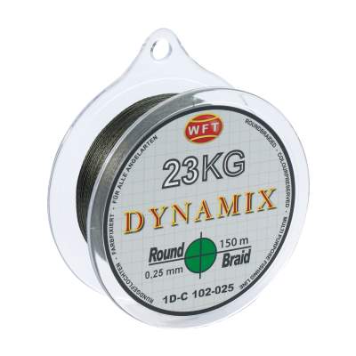 WFT Round Dynamix grün 10 KG 150 m 0,10mm, grün - TK10kg - 0,1mm - 150m