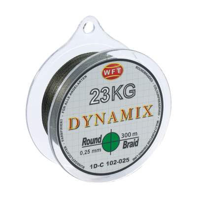 WFT Round Dynamix grün 18 KG 300 m 0,20mm, grün - TK18kg - 0,2mm - 300m