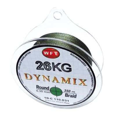 WFT Round Dynamix grün Exact GTI 330, 520m 0,30mm, grün - TK26kg - 0,3mm - 520m