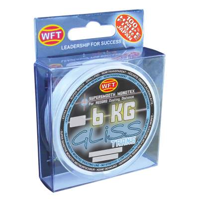 WFT Gliss transparent 150m 19KG 0,25 mm trans - TK19kg - 0,25mm - 150m