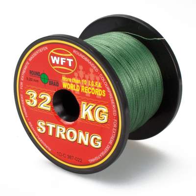 WFT 32 KG Strong Schnur 300 022GR, 300m - 0,22mm - grün - 32kg