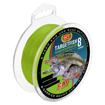 WFT TF8 Raubfisch chartreuse 2000m 10Kg 0,15mm, chartreuse - TK10kg - 0,15mm - 2000m