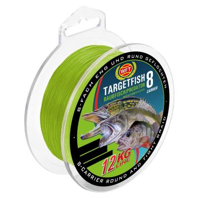 WFT TF8 Raubfisch chartreuse 2000m 13Kg 0,18mm chartreuse - TK12kg - 0,18mm - 2000m