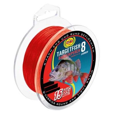 WFT TF8 Barsch red 2000m 5Kg 0,08mm, red - TK5kg - 0,08mm - 2000m