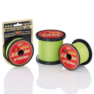 WFT 10 KG Strong Schnur 300 008CH, 300m - 0,08mm - chartreuse - 10kg