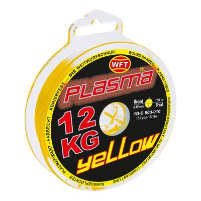 WFT Plasma yellow 150m 12KG 0,10 mm, yellow - TK12kg - 0,1mm - 150m