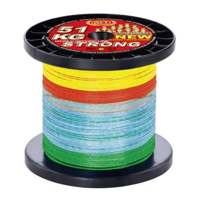 WFT New Strong multicolor 32KG 2000m 0,22mm, multicolor - TK32kg - 0,22mm - 2000m