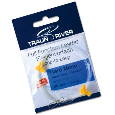 Traun River Products Fliegenvorfach Hecht /flexibles Hardmo, - 150cm - 1Stück
