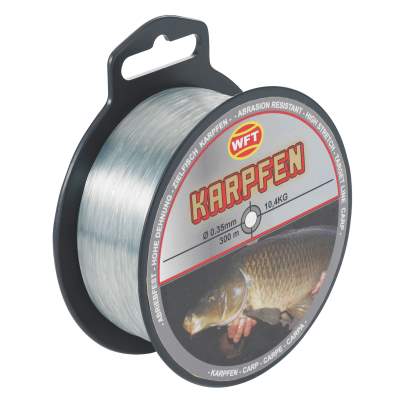 WFT Zielfisch Karpfen 300m 0,35 mm dark grey - TK10,4kg - 0,35mm - 300m
