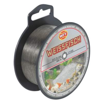 WFT Zielfisch Weissfisch 500m 0,18 mm, light oliv - TK2,9kg - 0,18mm - 500m