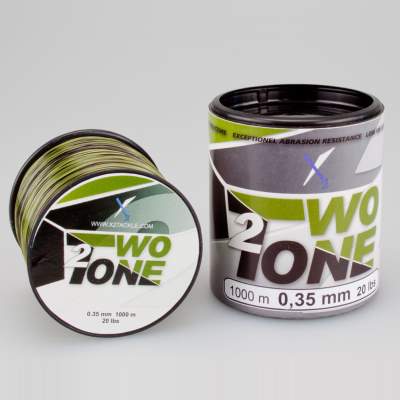 X2 Two Tone 2 Camou Line - 1000 0,35, 1000m - 0,35mm - camou - 11,8kg