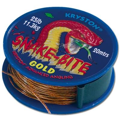 Kryston Snake Bite Gold 25 20m - goldbraun - 11,3kg